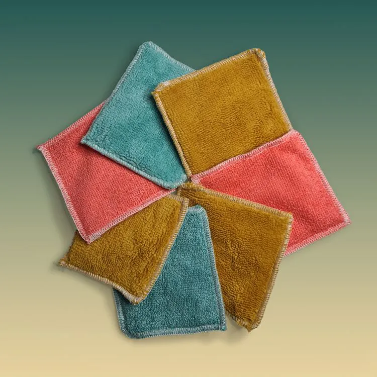 7 Lingettes démaquillantes lavables