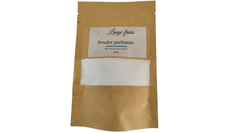 Poudre parfumée linge frais