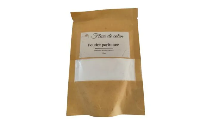 Poudre parfum&eacute;e fleur de coton