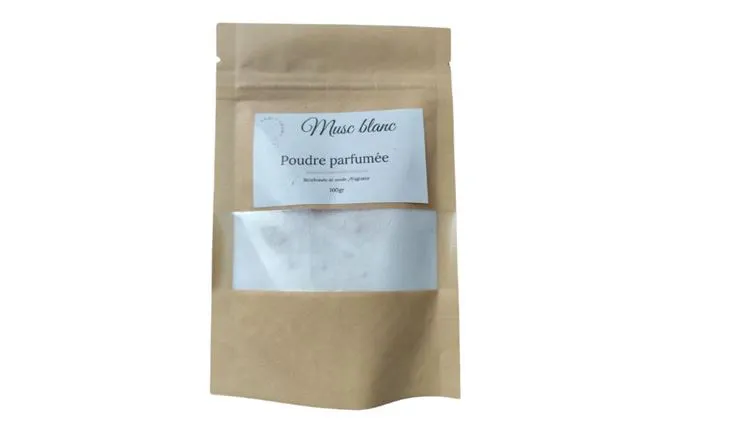 Poudre parfumée musc